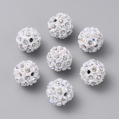 Бусины из полимерной глины  CLAY-WH20005-003A-1