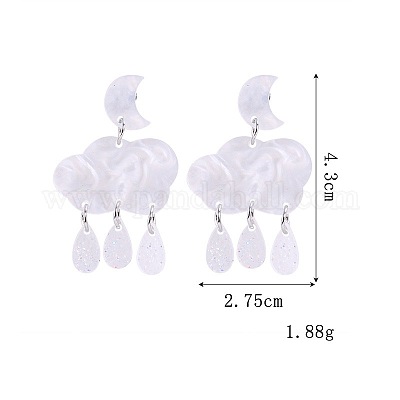 Сплав болтающиеся серьги NV4025-2-1