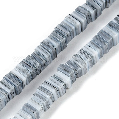 Бусы лэмпворк ручной работы LAMP-Q037-02B-06-1