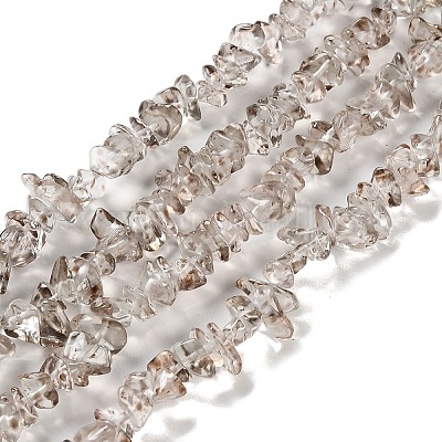 С напылением окрашенные прозрачные стеклянные бусинки GLAA-P060-01B-05-1