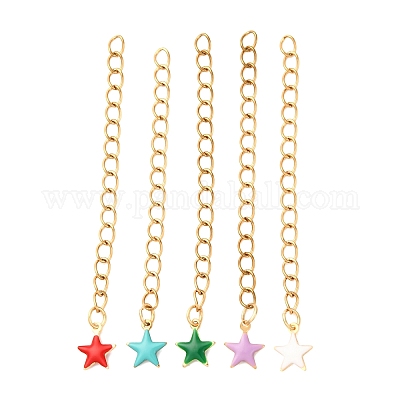 Ионное покрытие (ip) удлинители цепи из нержавеющей стали 304 FIND-JF00170-04-1