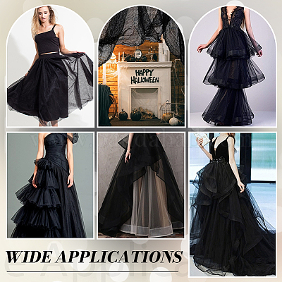 Сетчатая ткань из полиэстера&nbsp;DIY-WH0740-17A-1