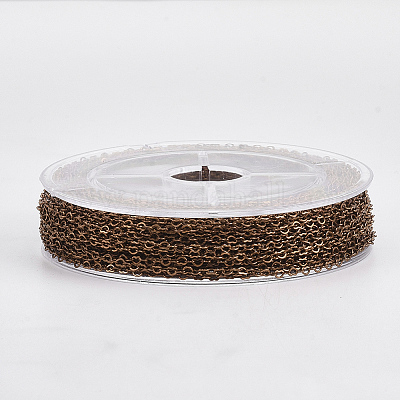 Паяные латунные сердечные цепи CHC-T008-03R-1