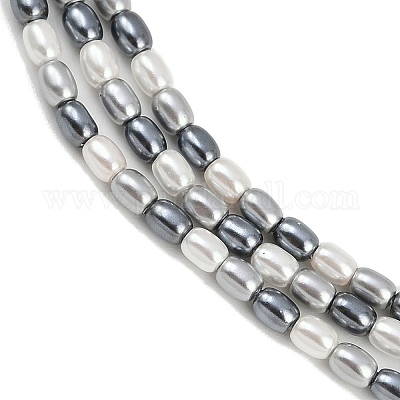 Гальванические оболочки жемчужные бусы пряди BSHE-H113-06A-02-1