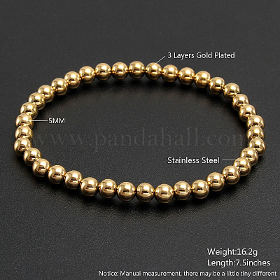 Браслеты из круглых бусин-ракушек для мужчин и женщин&nbsp;NU4879-4-1