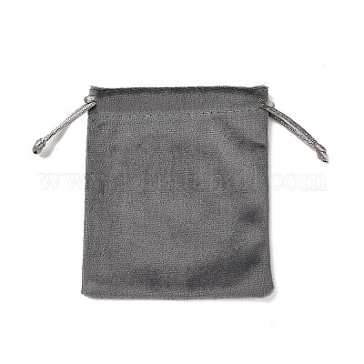 Бархатные мешочки для хранения украшений на шнурке ABAG-P013-02B-07-1
