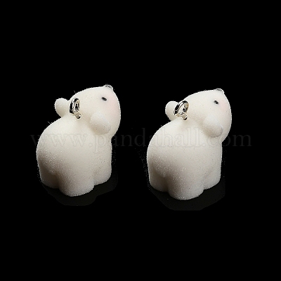 Подвески из непрозрачной смолы RESI-I335-01P-05-1