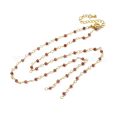 Цепи латуни ожерелье материалы KK-K337-13G-04-1
