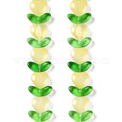 Прозрачные стеклянные бусины GLAA-B021-04F-1