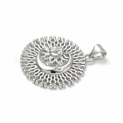 Латунные подвески KK-P330-02D-P-1