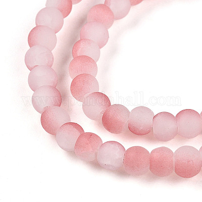 Стеклянные бусины кракле X1-GLAA-N009-4mm-03-1