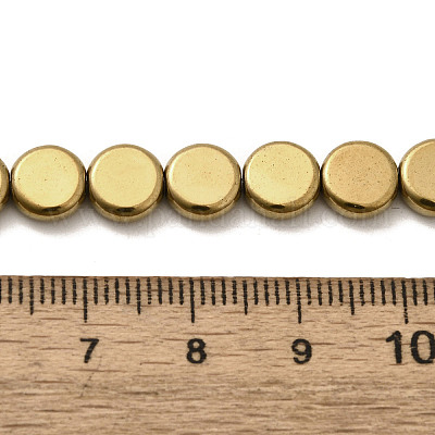 Гальванические нити из синтетических немагнитных гематитовых бусин G-L613-L01-01B-1