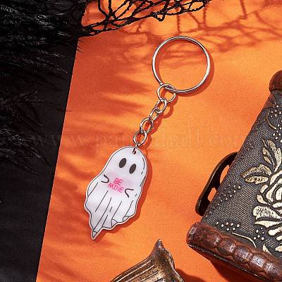 Акриловый брелок-призрак KEYC-JKC00857-03-1