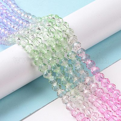 Прозрачные стеклянные бусины&nbsp;LS-GLAA-L045-01A-03-1