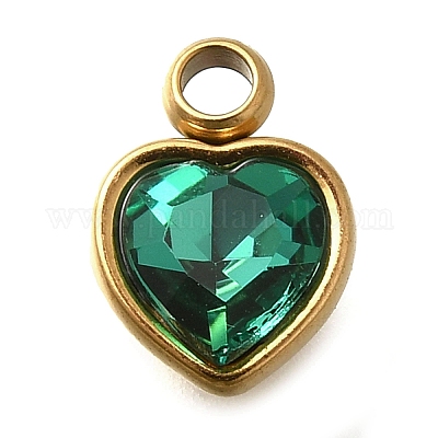 Нержавеющая сталь 304 с подвесками из стразов STAS-Q346-01G-08-1