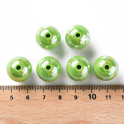 Непрозрачные акриловые бусины MACR-S370-D16mm-A06-1