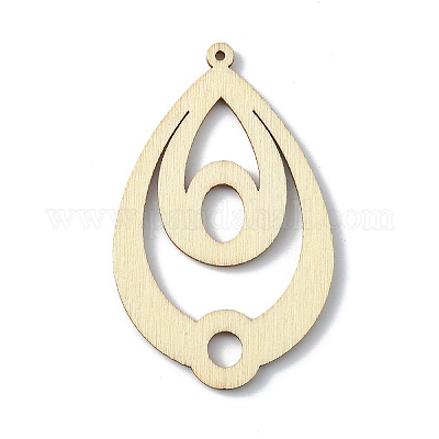 Подвески из клена&nbsp;WOOD-TAC0007-43-1