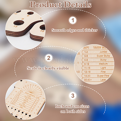 Деревянные линейки TOOL-WH0155-148A-1