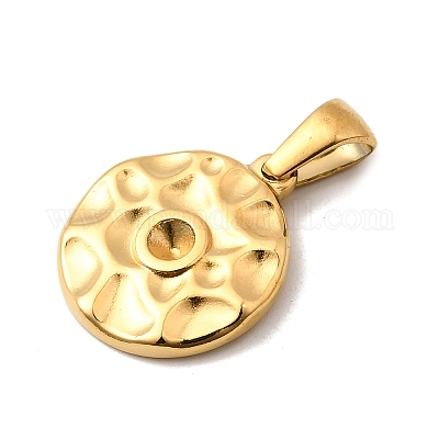 Подвеска из нержавеющей стали 304 со стразами STAS-B094-33G-1