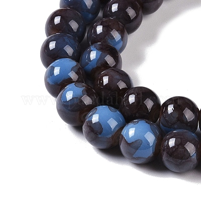 Краска для выпечки стеклянные бусины GLAA-H031-01B-05-1