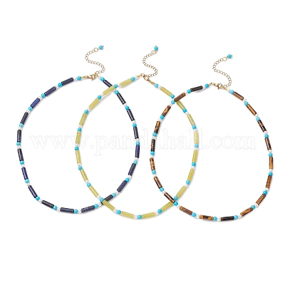 Драгоценный камень ожерелья NJEW-JN05338-1