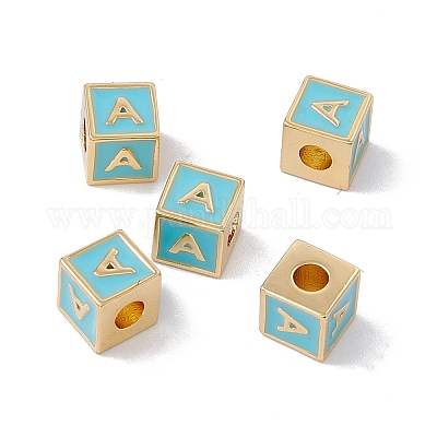 Стойки покрытие латунь эмаль бисер KK-B060-04G-06A-1