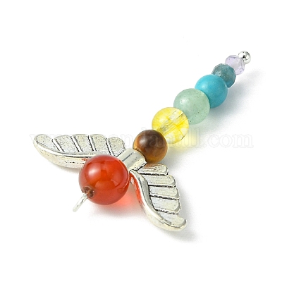 Подвески из драгоценных камней чакры PALLOY-TA00073-1