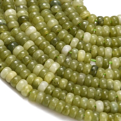 Натуральные китайские бусины из южного нефрита G-Z110-B21-2x4mm-1