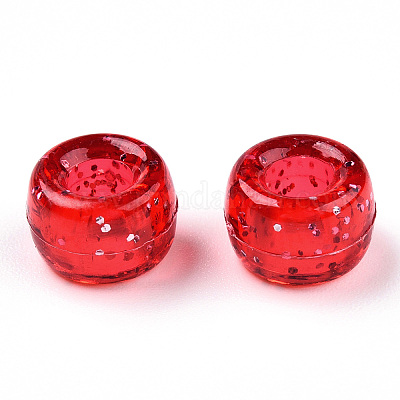 Прозрачные пластиковые бусины KY-T025-01-B05-1