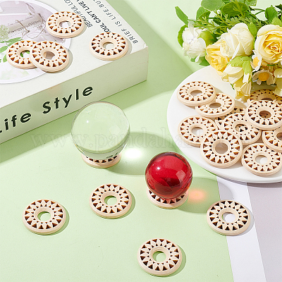 Деревянные выставочные витрины хрустальной сферы WOOD-UN0001-18A-1