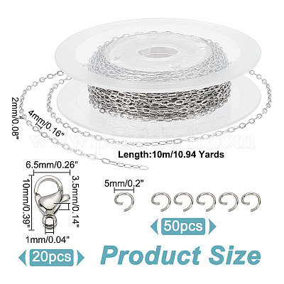 Набор для изготовления браслета-цепочки своими руками DIY-AR0003-67B-1