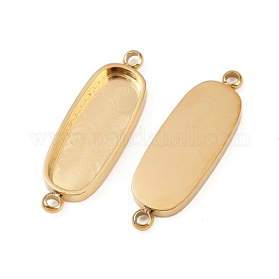 Настройки кабошона из нержавеющей стали 304 STAS-A194-06C-G-1