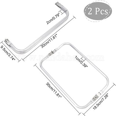 2 шт. алюминиевые гибкие рамки для сумок&nbsp;FIND-CA0004-80A-1-1