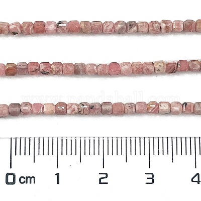 Натуральные бусины из родонита G-Z057-A01-01-1