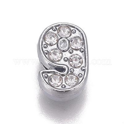 Сплав горный хрусталь подвески слайд&nbsp;PALLOY-WH0065-28I-1