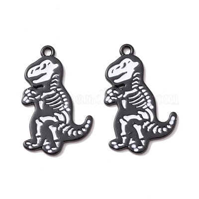 Подвески из сплава хэллоуина с эмалью ENAM-B048-01D-1