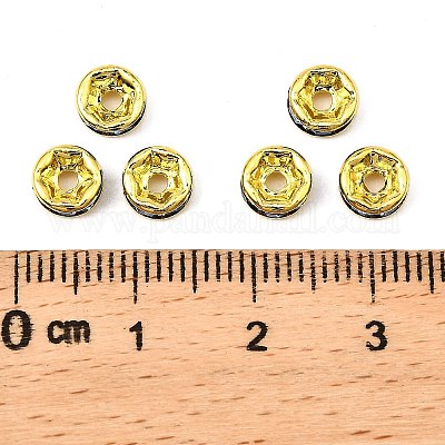 Латунь марки А горный хрусталь Spacer бисер&nbsp;RSB036NF-14G-1