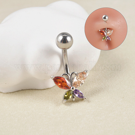 Кольца для пупка из нержавеющей стали 304 WGA7D27-06-1