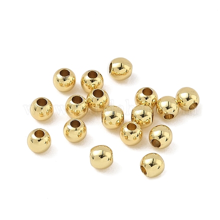 Латунные твердые бусины KK-WH0034-02C-G-1