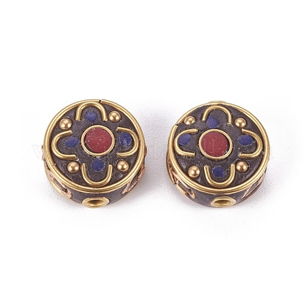 Индонезийские бусины ручной работы IPDL-F026-10B-1