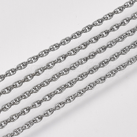 Паяные латунные покрытые железные веревочные цепи CH-S125-07A-B-1