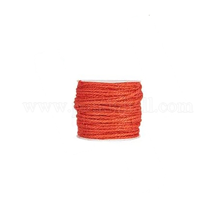 Джутовый шнур&nbsp;LS-OCOR-WH0002-15-1