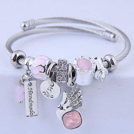 Европейские браслеты из нержавеющей стали 304 FS-WG0F961-03-1