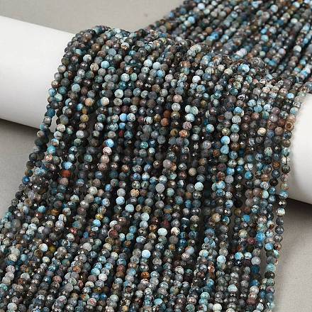 Природного апатита нитей бисера G-RM2025-A32-3mm-1