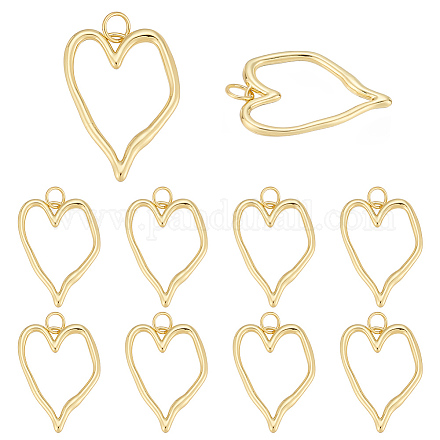 10шт латунные подвески KK-ME0001-63-1