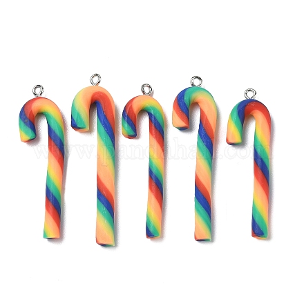 Ручной полимерной глины большие кулоны CLAY-P005-05P-05-1