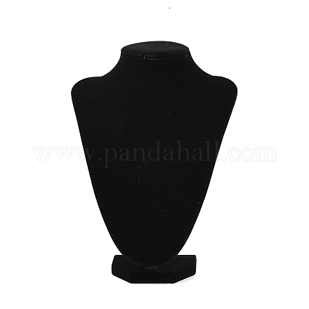 Мдф покрытый вельветом бюст в форме ожерелья витрины ODIS-S015-01B-1