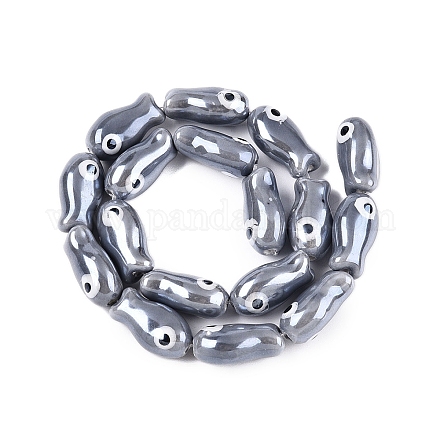 Бусины из фарфора и керамики ручной работы PORC-T006-03M-1