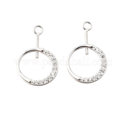 925 фурнитура из стерлингового серебра STER-D306-08S-1