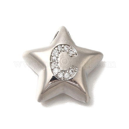 Стойки обшивки латунь микро проложить Циркон подвеску KK-I722-05P-C-1